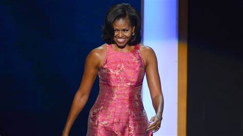 Michelle Obama At Dnc Tracy Reese Dress With J Crew Heels Photos