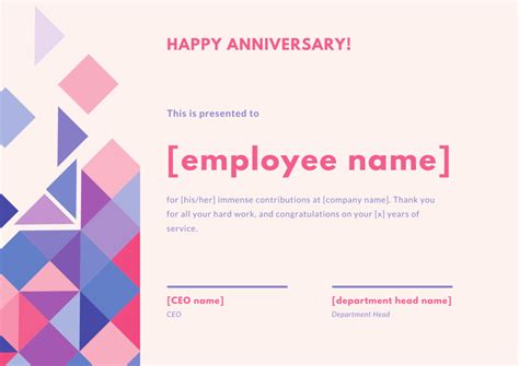 30 Employee Work Anniversary Ideas Messages Emails And Certifications