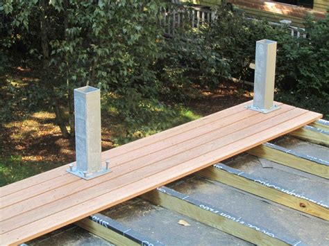 Wood Deck Over Flat Roof Flat Roof Deck Over Concrete Roof Construction
