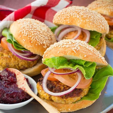 Turkey Burgers With Cranberry Relish My Food Bag