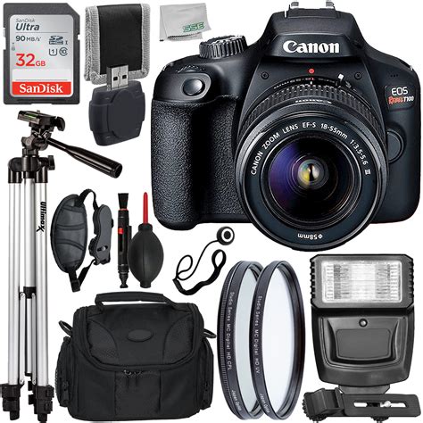 Canon Eos Rebel T100 Dslr Camera With Ef S 18 55mm F35 56 Dc Iii