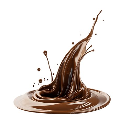 Ilustración De Fluido De Chocolate Png Chocolate Líquido Caramelo De Chocolate Png Imagen