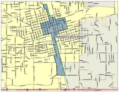 District Maps — Hammond Historic District