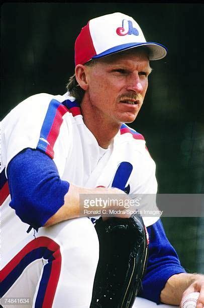 Randy Johnson Of The Montreal Expos During A Spring Training Game In March 1989 In West Palm