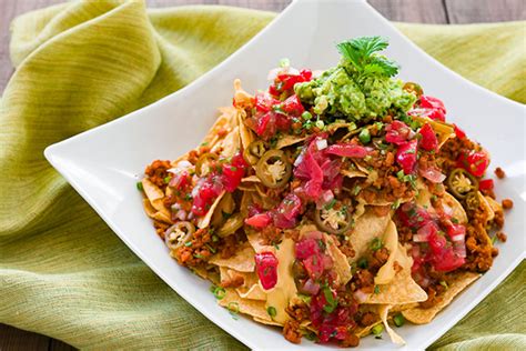 On that note, i bring you these veggie loaded healthy nachos. Loaded Vegan Nachos Recipe | Fresh Tastes Blog | PBS Food