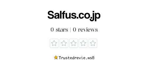 Salfus Co Jp Reviews Scams