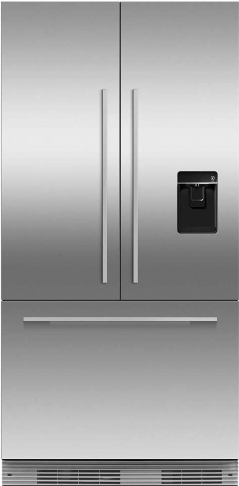 Fisher And Paykel Series 7 168 Cu Ft Panel Ready Built In French Door