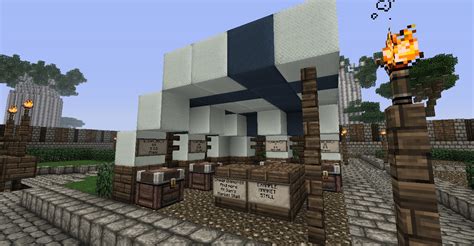 How to build a medieval market stall (minecraft build). The Grand Market Event - MassiveCraft