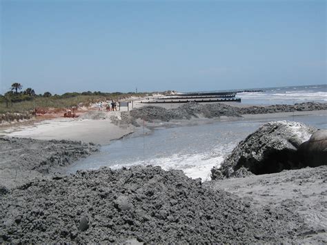 Army Corps Of Engineers Building Sand Bar At Folly Beach To Mitigate