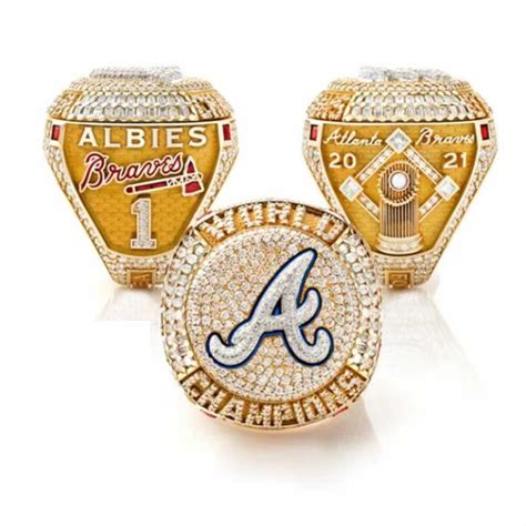 Atlanta Braves World Series Ring For Sale Buy 2021 Braves Ring
