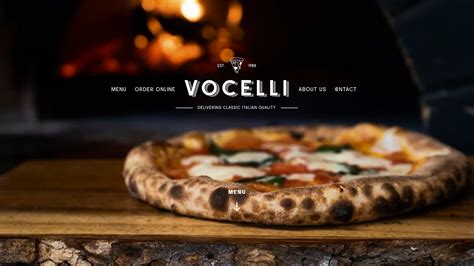 Vocelli Pizza Redesign On Behance