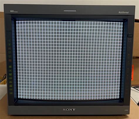 Sony Trinitron Pvm L Crt Color Video Monitor Retrogaming Ebay