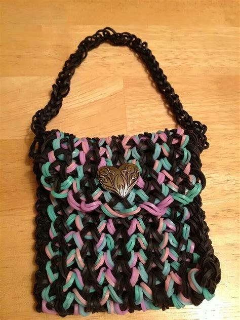 Rainbow Loom Purse Rainbow Loom Designs Rainbow Loom Rainbow Loom Bands