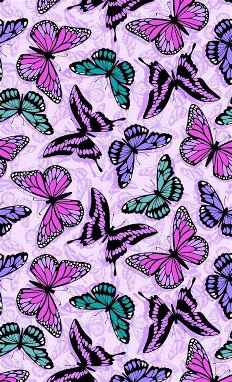 Cute purple aesthetic phone wallpaper tumblr. Purple Butterfly Aesthetic Wallpapers - Wallpaper Cave