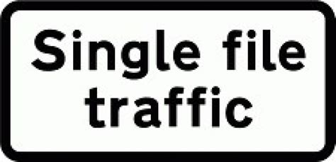 Download sabah single sign on apk android game for free to your android phone. Single File Traffic Supplementary Road Sign | SSP Print ...