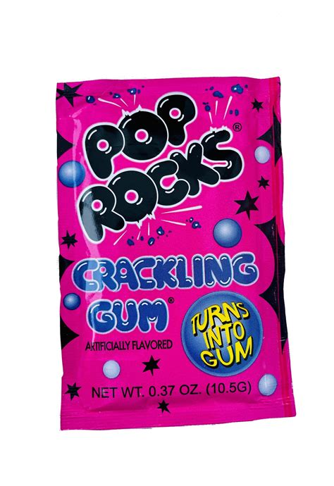 Pop Rocks Crackling Gum The Candy Curio Treat Shop