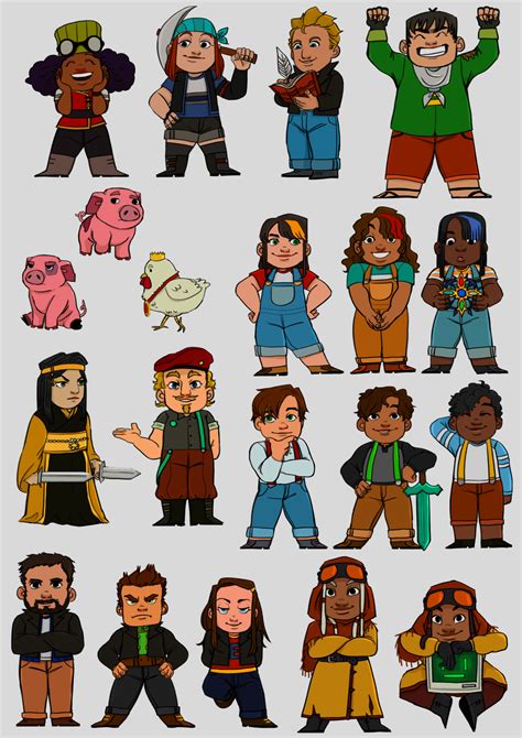 Minecraft Story Mode Characters Cast