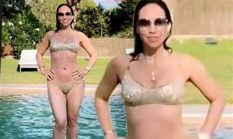 Myleene Klass Showcases Her Incredible Bikini Body On Holiday