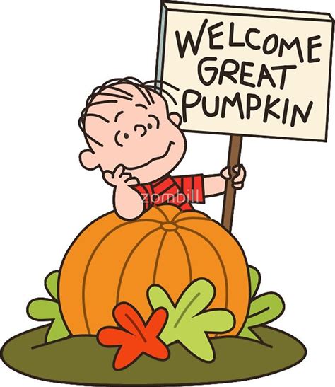 Welcome Great Pumpkin Charlie Brown Halloween Snoopy Halloween