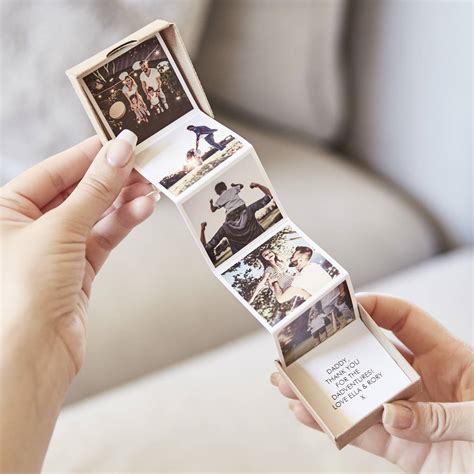 Personalised Pull Out Photo Album Token T By Sophia Victoria Joy