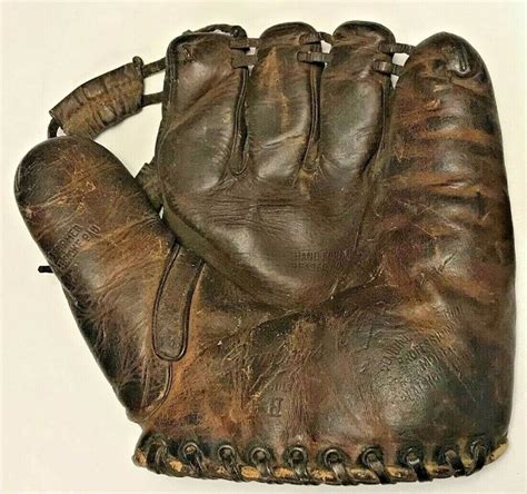Billy Herman Rawlings Bh Front Rawlings Baseball Glove Collector