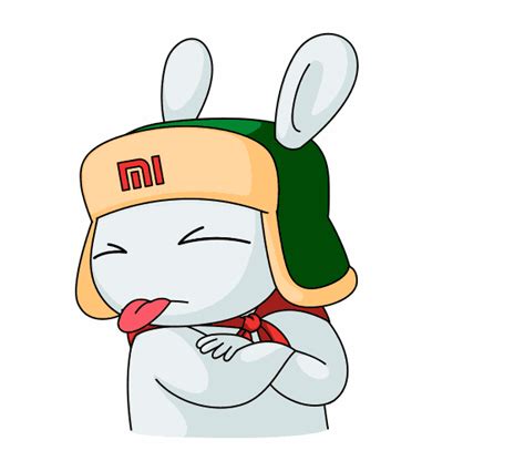 Mi Bunny Official Xiaomi Stickers For Telegram On Behance In 2021