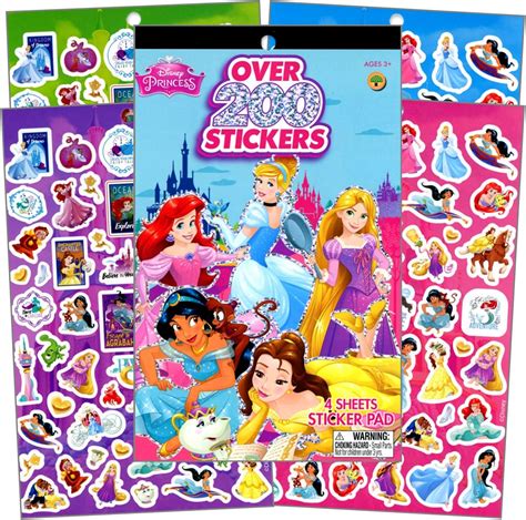 Disney Princess Sticker Pad Over 200 Stickers Toys And Games