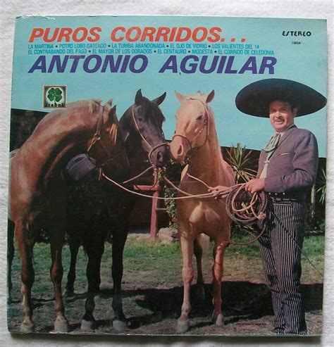 Antonio Aguilar Puros Corridos Disco Lp Musart 29999 En Mercado