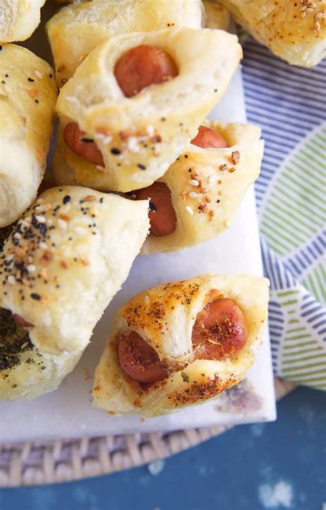 Let the dough sit for 3 minutes. Easy Homemade Pigs in a Blanket - The Suburban Soapbox