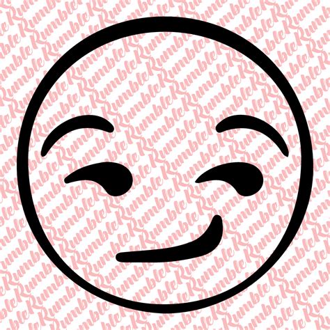 Smug Face Emoji