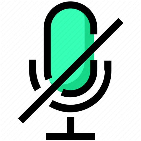 Audio Device Mic Microphone Mute Record Icon Download On Iconfinder