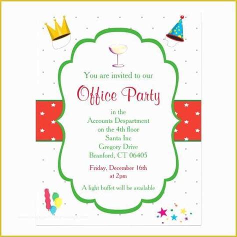 Office Christmas Party Flyer Templates Free Of Word Christmas Party