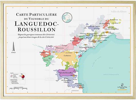 Carte Languedoc » Vacances - Guide Voyage