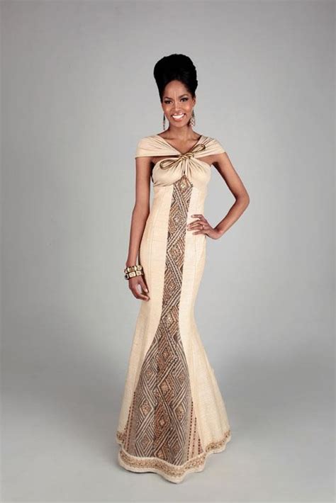 African Couture Wedding Dress
