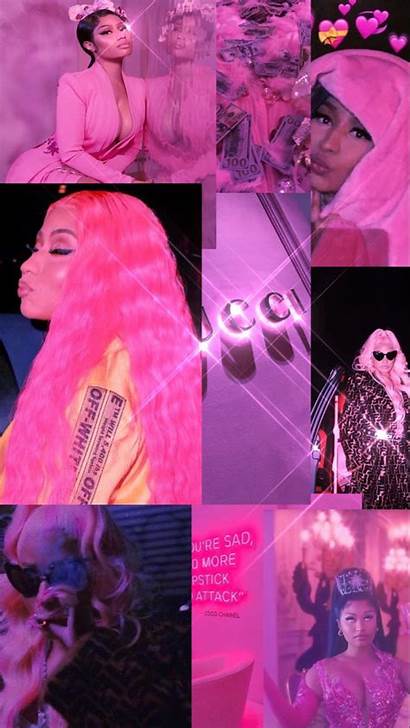 Nicki Minaj Aesthetic Pink Wallpapers Backgrounds Rapper