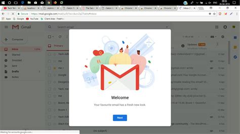 How To Enable New Gmail Inbox How To Enable New Layout In Gmail Youtube