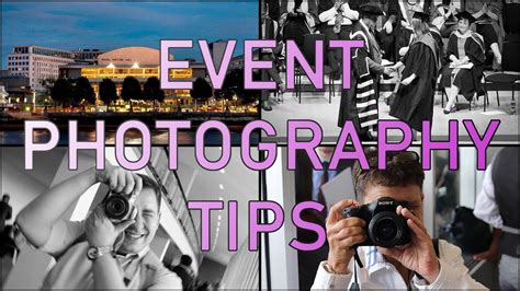 Event Photography Advice And Tips Youtube