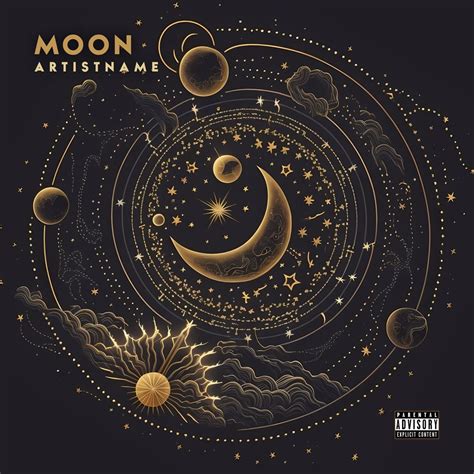 Half Moon Premade Album Cover Art Buy Cover Artwork