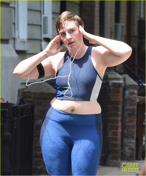 Lena Dunham Gets Pumped For The Launch Of Lenny Letter Photo 3427087