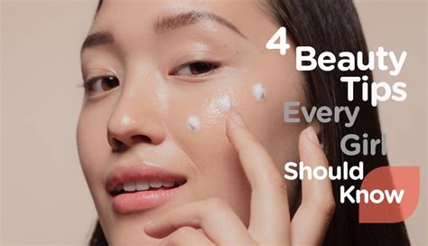 4 Beauty Tips Every Girl Should Know Watsons Sg