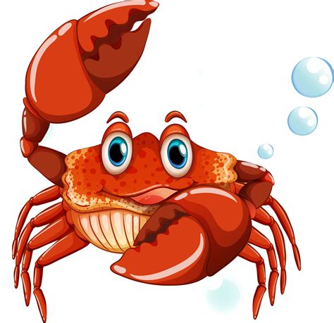 Clipart Fish Crab Cartoon Crabs Png Image With Transparent Background