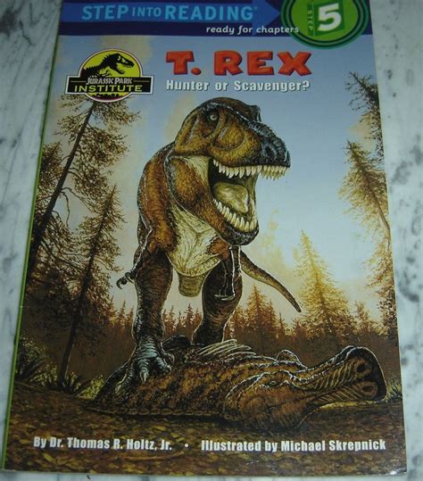 T Rex Hunter Or Scavenger Jurassic Park Institute 2003 1st Edition