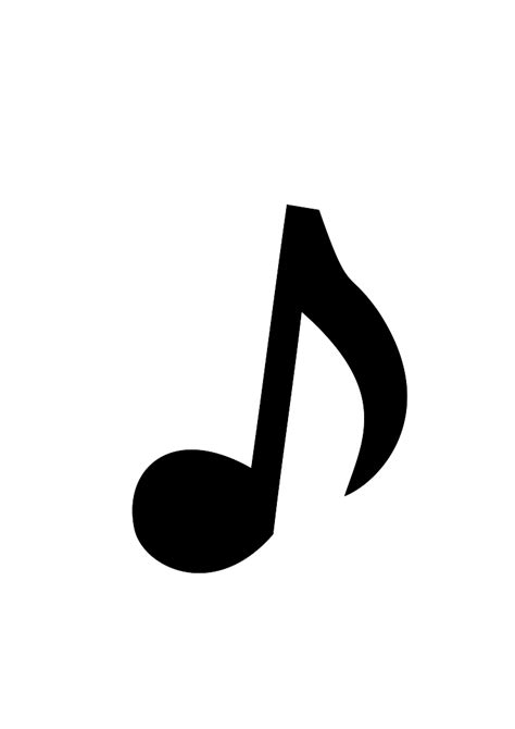 Picture Of A Musical Note Symbol Clipart Best