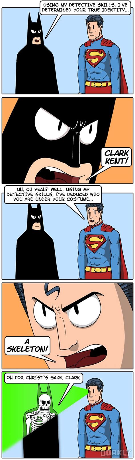 Dorkly Reveals Batmans True Identity In Hilarious Comic