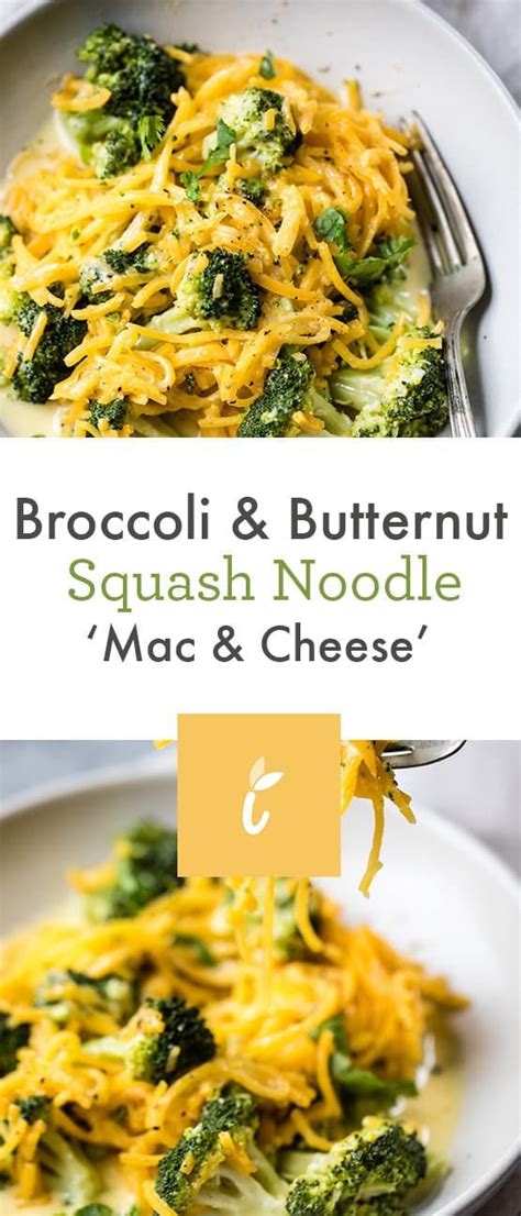 Healthy noodle recipes clean recipes low carb recipes diet recipes cooking recipes yummy recipes costco i'm hoping to use them in soups for winter (chicken noodle, maybe pho?) sure, you could spend hours at costco, scrutinizing the nutrition labels on hundreds of products i hope. Broccoli & Butternut Squash Noodle 'Mac & Cheese' | Recipe ...