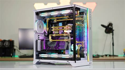 7600 Lianli O11d Xl White Watercooled Build Youtube