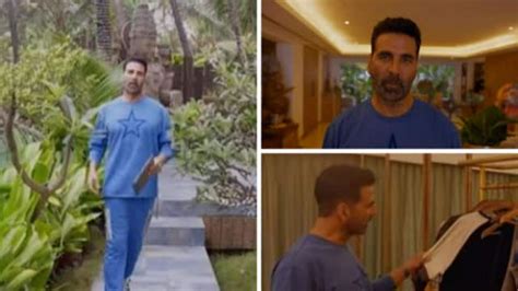 Akshay Kumar Shows His House From Inside For The First Time Shows His