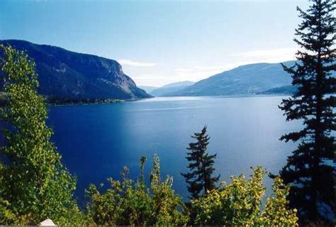 Shuswap Lake Salmon Arm British Columbia Summer Vacation Spots