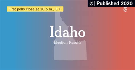 Idaho Amendment Hjr4 Election Results Require 35 Legislative Districts
