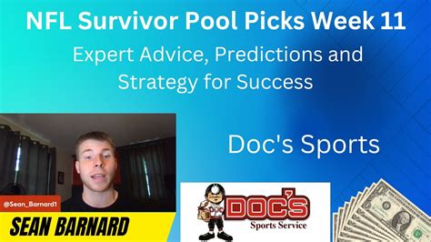 Nfl Survivor Pool Picks Week 11 Expert Advice Predictions And Strategy